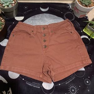 Dusty Rose High Waisted Shorts Universal Thread